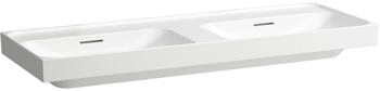 Laufen MEDA Doppel-Waschtisch 1300 x 460 mm weiß CleanCoat (H8141124001091)