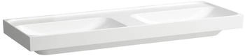 Laufen MEDA Doppel-Waschtisch 1300 x 460 mm weiß CleanCoat (H8141124001121)