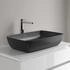 Villeroy & Boch Artis Aufsatzwaschtisch 580 x 380 mm eckig pure black CeramicPlus (417258R7)