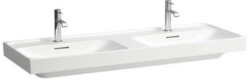 Laufen MEDA Doppel-Waschtisch 1300 x 460 mm weiß (H8141120001041)