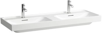 Laufen MEDA Doppel-Waschtisch 1300 x 460 mm weiß CleanCoat (H8141124001081)