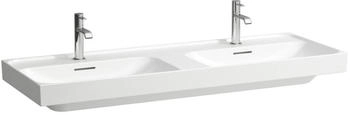 Laufen MEDA Doppel-Waschtisch 1300 x 460 mm weiß CleanCoat (H8141124001041)