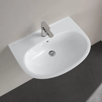 Villeroy & Boch O.Novo Waschbecken 650 x 480 mm weiß (4A406501)