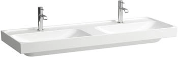 Laufen MEDA Doppel-Waschtisch 1300 x 460 mm weiß CleanCoat (H8141124001111)