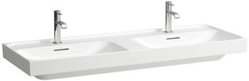Laufen MEDA Doppel-Waschtisch 1300 x 460 mm wei&szlig; matt (H8141127571081)