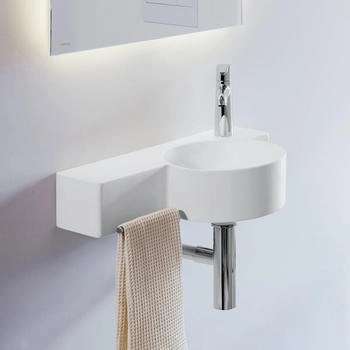 Laufen VAL Handwaschbecken 550 x 315 mm wei&szlig; matt (H8152847571141)