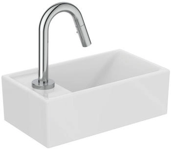 Ideal Standard Eurovit Plus Handwaschbecken mit Idealstream, Ablage links (E2134AA)