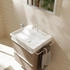 Hansgrohe Xelu Q Waschtisch 600x480mm mit Hahnloch ohne Überlauf weiß (60317450)