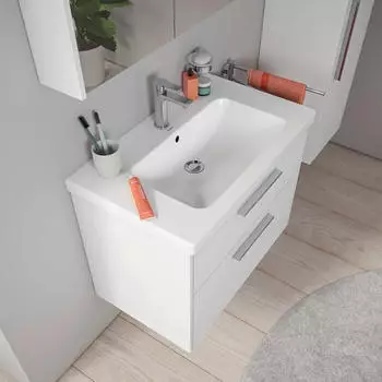 Duravit D-Code 2.0 Möbelwaschtisch 800 x 480 mm weiß (23998000002)