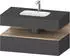 Duravit Qatego Einbauwaschtisch mit Unterbau 1000 mm graphit matt (QA4786055490000)