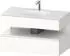 Duravit Qatego Einbauwaschtisch mit Unterbau 1000 mm mit Nischenbeleuchtung weiß hochglanz (QA4786022220010)