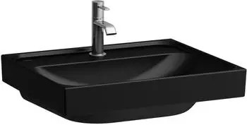 Laufen MEDA Aufsatzwaschtisch 550 x 460 mm schwarz matt (H8161127161111)