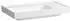 Laufen MEDA Waschtisch mit Ablagefläche rechts 800 x 460 mm weiß (H8171160001121)
