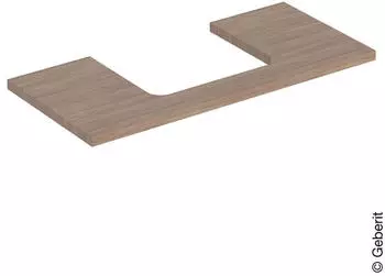Geberit One 105x3x47cm Eiche Melamin