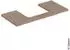 Geberit One 105x3x47cm Eiche Melamin
