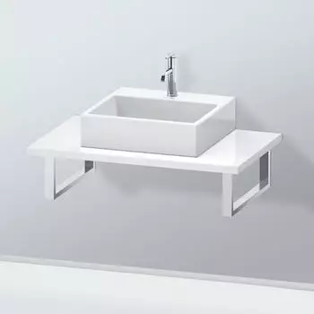 Duravit L-Cube Konsole f&uuml;r 1 Aufsatz-/Einbauwaschtisch LC106C08585#80