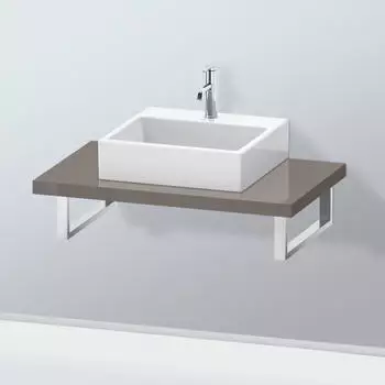 Duravit L-Cube Konsole f&uuml;r 1 Aufsatz-/Einbauwaschtisch LC102C08989#80