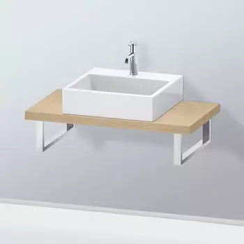 Duravit L-Cube Konsole f&uuml;r 1 Aufsatz-/Einbauwaschtisch Compact LC100C07171#80