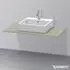 Duravit XSquare Konsole für 1 Aufsatz-/Einbauwaschtisch XS060E09292