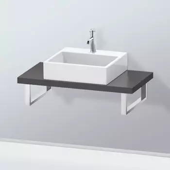 Duravit L-Cube Konsole f&uuml;r 1 Aufsatz-/Einbauwaschtisch Compact LC100C04949#80