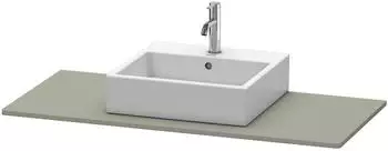 Duravit XSquare Konsole f&uuml;r 1 Aufsatz-/Einbauwaschtisch XS060D09292