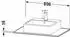 Duravit XSquare Konsole für 1 Aufsatz-/Einbauwaschtisch XS060D09292