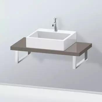 Duravit L-Cube Konsole f&uuml;r 1 Aufsatz-/Einbauwaschtisch Compact LC100C08989#80