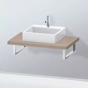 Duravit L-Cube Konsole f&uuml;r 1 Aufsatz-/Einbauwaschtisch LC102C07575#80