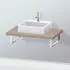 Duravit L-Cube Konsole für 1 Aufsatz-/Einbauwaschtisch LC102C07575#80