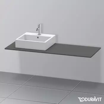 Duravit XSquare Konsole f&uuml;r 1 Aufsatz-/Einbauwaschtisch XS060GL4949