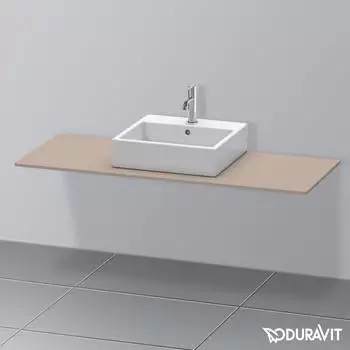 Duravit XSquare Konsole f&uuml;r 1 Aufsatz-/Einbauwaschtisch XS060GM4343