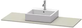 Duravit XSquare Konsole f&uuml;r 1 Aufsatz-/Einbauwaschtisch XS060GM6060