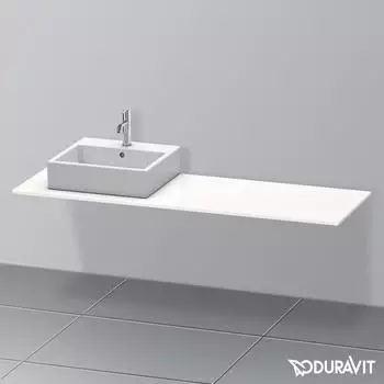 Duravit XSquare Konsole f&uuml;r 1 Aufsatz-/Einbauwaschtisch XS060HL2222