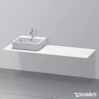 Duravit XSquare Konsole f&uuml;r 1 Aufsatz-/Einbauwaschtisch XS060HL8585
