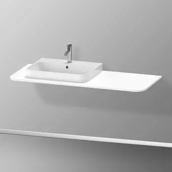 Duravit Happy D.2 Plus Konsole f&uuml;r 1 Aufsatz-/Einbauwaschtisch HP031KL3636