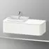 Duravit Happy D.2 Plus Konsole für 1 Aufsatz-/Einbauwaschtisch HP031KL3636
