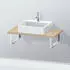 Duravit L-Cube Konsole für 1 Aufsatz-/Einbauwaschtisch Compact LC104C07171#80