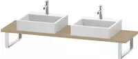 Duravit L-Cube Konsole LC105C07171 St&auml;rke 3 cm, mediterane eiche, f&uuml;r