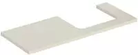 Geberit One Waschtisch-Platte 505325004 120 x 3 x 47 cm, sand-grau/lackiert