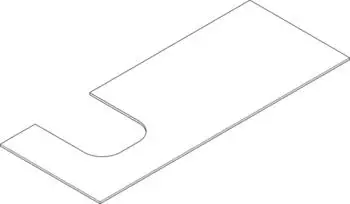Hansgrohe Xevolos E Konsole 137x55 cm mit Ausschnitt links 50x48 cm schiefergrau matt