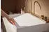 Hansgrohe Xevolos E Konsole 98x55 cm mit Ausschnitt mittig 50 oder 60x48 cm sandbeige matt
