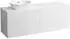 Laufen Lani Waschtischplatte weiß matt 1 Ausschnitt links, 1570x495x580mm, H4045921122601, Weiß matt