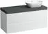 Laufen Lani Waschtischplatte verkehrsgrau 1 Ausschnitt rechts, 1185x495x580mm, H4055731122601, Weiß matt