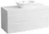 Laufen Lani Waschtischplatte weiß matt 1 Ausschnitt mittig, 1185x495x580mm, H4045711122601, Weiß matt