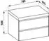 Laufen Lani Waschtischplatte wildeiche 785x495x580mm, H4065501122661, Verkehrsgrau