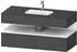 Duravit Qatego Einbauwaschtisch mit Unterbau 1200 mm graphit matt (QA4787018490000)
