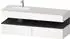 Duravit Qatego Einbauwaschtisch mit Unterbau 1600 mm weiß supermatt (QA4795049840000)