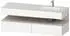 Duravit Qatego Einbauwaschtisch mit Unterbau 1600 mm weiß supermatt (QA4796091840000)