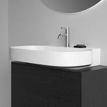 Ideal Standard Linda-X Wandwaschtisch 75cm, 1 Hahnloch, ohne &Uuml;berlauf, seidenwei&szlig; matt (T4991V1)