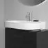 Ideal Standard Linda-X Wandwaschtisch 75cm, 1 Hahnloch, ohne Überlauf, seidenweiß matt (T4991V1)